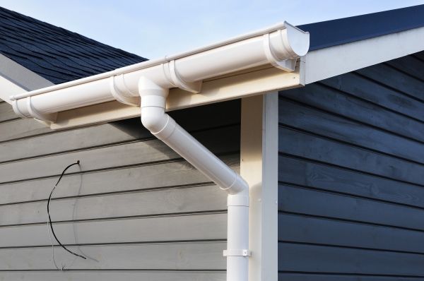 PVC Rain Gutter Installation in Brentwood