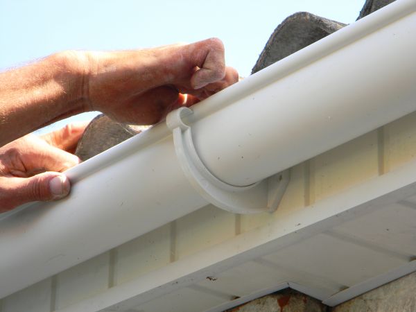 Plastic Gutter Repair in Brentwood