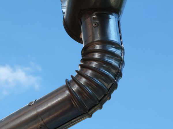 Metal Downspout Installation in Brentwood